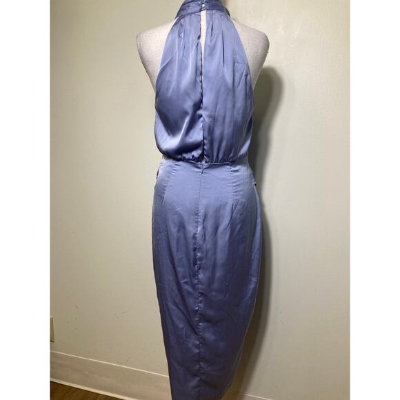 Do + Be Light Blue Sleeveless Satiny - Picture 2 of 3